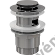 Kép 1/2 - ALCAPLAST A39 CLICK/CLACK MOSDÓ LEERESZTŐ 5/4", TÚLFOLYÓVAL, FÉMBŐL, KIS DUGÓVAL