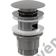 Kép 1/2 - ALCAPLAST A390 CLICK/CLACK MOSDÓ LEERESZTŐ 5/4", TÚLFOLYÓVAL, FÉMBŐL, NAGY DUGÓVAL