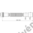 Kép 2/2 - ALCAPLAST A760 flexibilis bekötőcső 5/4" × 32/40 fém
