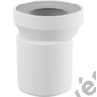 Kép 1/2 - ALCAPLAST A92 WC csatlakozó – excentrikus toldócső 158 mm