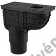 Kép 1/3 - ALCAPLAST AGV4 Univerzális esővíz elvezető 300 × 155/125/110 mm, függőleges