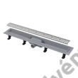 Kép 1/4 - ALCAPLAST APZ10 SIMPLE műanyag zuhanyfolyóka fém ráccsal vonal mintával (550-950 mm)