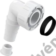 Kép 1/2 - ALCAPLAST P0048-ND csonk komplett G1"/17–23