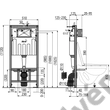 Kép 2/2 - ALCAPLAST AM101 / 1120 SÁDROMODUL WC tartály
