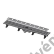 Kép 3/4 - ALCAPLAST APZ10 SIMPLE műanyag zuhanyfolyóka fém ráccsal vonal mintával (550-950 mm)