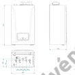 Kép 4/4 - BAXI Luna Century 1.24 ERP fűtőkazán, kondenzációs, fali, 24.7kW