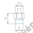 Kép 2/3 - BIANCHI izoláló szelep légtelenítőhöz 3/8"-3/8"