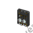 Kép 2/3 - FixTrend T-Box fűtőköri osztó-gyűjtő és hidraulikus váltó, EPP szig., 3körös, DN25