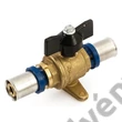 Kép 1/9 - GENERAL FITTINGS prés golyóscsap mindkét végén préselhető  (16-20 mm-ig)