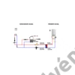 Kép 2/2 - FixTrend ZB190-10 forrasztott lemezes hőcserélő, 10 lemezes, L=190mm, 4x3/4”