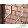 Kép 1/3 - RODIGAS MS 406 klímatartó konzol, max: 180 kg, festett, horganyzott, L=700 mm (1pár / csomag)