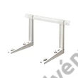 Kép 2/3 - RODIGAS MS 242 105 klímatartó konzol, max: 140 kg, felfogató sín 700 mm, L=465 mm