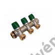 Kép 1/2 - GENERAL FITTINGS szelepes osztó krómozott gumigyűrűs 1"xEK (2-4 körig)