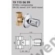 Kép 4/5 - SCHELL csempeszelep 1/2"-1"-ig