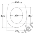 Kép 7/7 - Reactiv Arena WC ülőke állítható INOX zsanérral