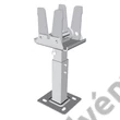 Kép 1/2 - PUC 050 T-1 BOX radiátor tartóláb, rozettával (2db/doboz)