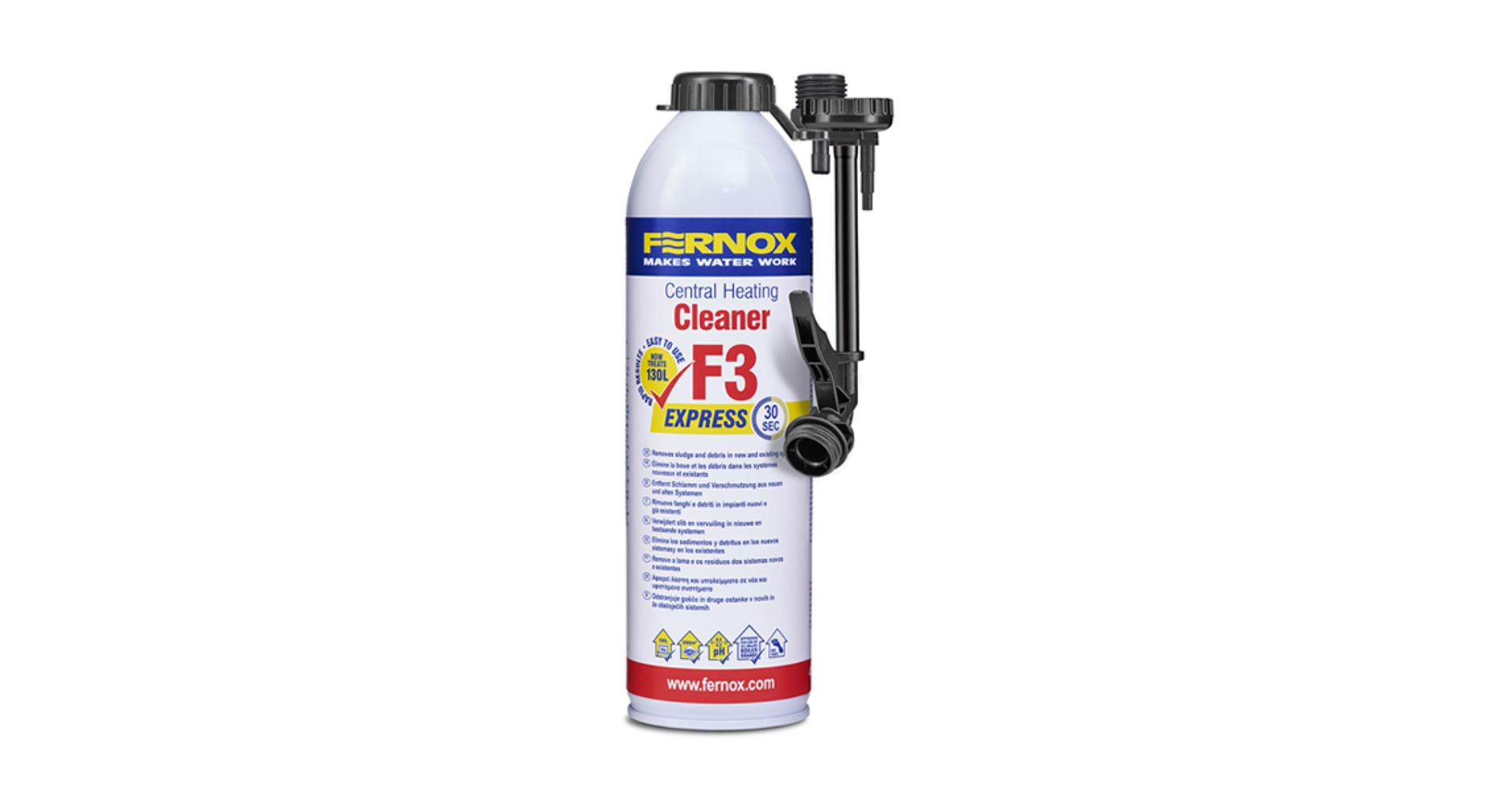 FERNOX CLEANER F3 EXPRESS (aeroszol) 400 ml tisztítófolyadék 130