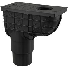 ALCAPLAST AGV4 Univerzális esővíz elvezető 300 × 155/125/110 mm, függőleges