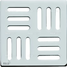 ALCAPLAST MPV001 design rács 102 × 102 mm rozsdamentes