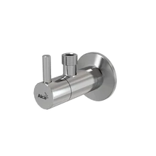 ALCAPLAST ARV001 sarokszelep szűrővel 1/2" × 3/8", kerek