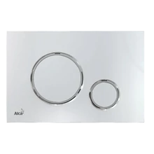 ALCAPLAST M771 nyomólap króm-fényes/króm-matt