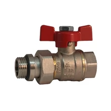 BIANCHI kbh golyóscsap külső-belső menettel hollandis csatlakozással (PN 40) 1/2"-1"-ig
