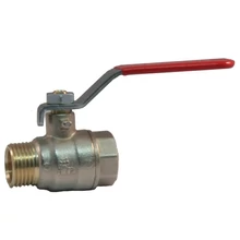BIANCHI fix kb golyóscsap külső-belső menettel (fix külső menettel) nagy karos (PN 25) 1/2"-2"-ig