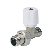 BIANCHI radiátorszelep egyenes 1/2", (eurokonusz) G3/4" külső menettel
