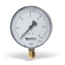 WATTS F+250 (MRS) nyomásmérő alsó csatlakozással (100 mm-es)
