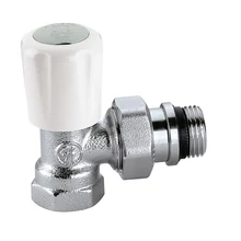 CALEFFI termosztatizálható radiátorszelep sarok 1/2"-os belső menettel