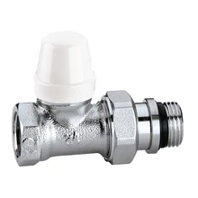 CALEFFI visszatérő radiátorszelep egyenes 1/2"-os belső menettel
