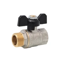 ERMETIQ KB FIX golyóscsap külső-belső menettel 1/2"-1"-ig