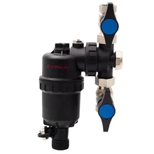 ERMETIQ mágneses iszapleválasztó 1"-os golyóscsapokkal