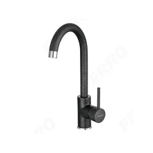 FERRO FREYA konyhaicsaptelep, álló, forgatható kifolyóval, grafit