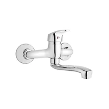 INVENA AVA NEW konyhai csaptelep, fali, króm