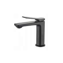 INVENA NERI BLACK mosdócsaptelep, álló, fekete, waterplating bevonat