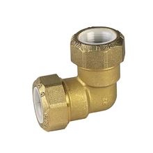 BIANCHI réz kpe könyök műanyag szorítógyűrűvel 20-40 mm-ig (PN 16)