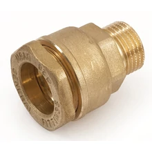 GENERAL FITTINGS réz kpe külső menet tömszelencés réz szorítógyűrűvel 20-63 mm-ig (PN 16)