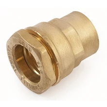 GENERAL FITTINGS réz kpe belső menet tömszelencés réz szorítógyűrűvel 20-40 mm-ig (PN 16)
