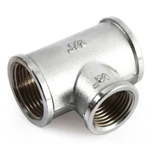 GENERAL FITTINGS krómozott T-idom középen szűkített 1/2"-tól 1"-ig