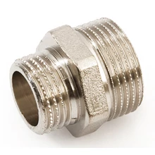 GENERAL FITTINGS nikkelezett szűkített közcsavar külső-külső menettel (kk) 1/4"-tól 2"-ig
