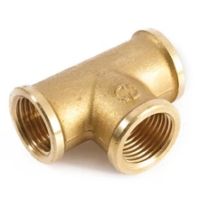 GENERAL FITTINGS réz T-idom 1/4"-tól 2"-ig