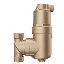 HCE PowerVent mikrobuborék-leválasztó, függőleges ágba építhető 3/4"-1"-ig