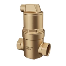 HCE PowerVent 3/4"-os mikrobuborék-leválasztó, vízszintes ágba építhető 3/4"-5/4"-ig
