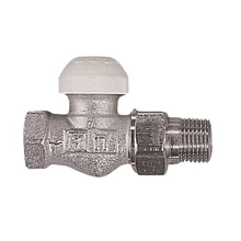 HERZ TS-90 termosztatizálható radiátorszelep egyenes, belső menettel 3/8"-3/4"-ig