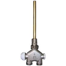 HERZ-VUA-40 egyenes egycsöves üzemre M28x1,5 termosztatizálható szelep, törülközőszárító radiátorokhoz (merülőcsővel l = 1 50 mm)