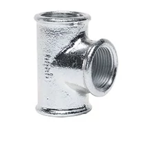 Horganyzott menetes egál T-idom (1/2"-2"-ig)