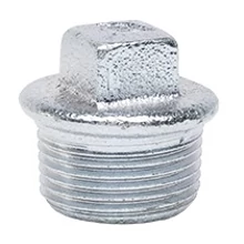 Horganyzott menetes dugó (1/2"-2"-ig)