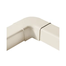 ARTIPLASTIC 12 lapos függőleges könyök, 90°, klímacsatornához, fehér, 110 x 75 mm