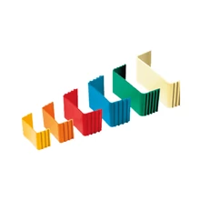 ARTIPLASTIC 12 belső rögzítő elem, bepattintható, klímacsatornához, zöld, 110 x 75 mm